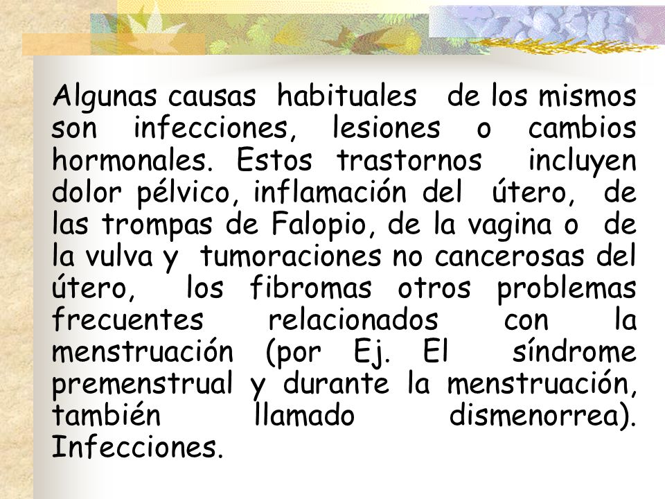 dolor pélvico desvanecimiento